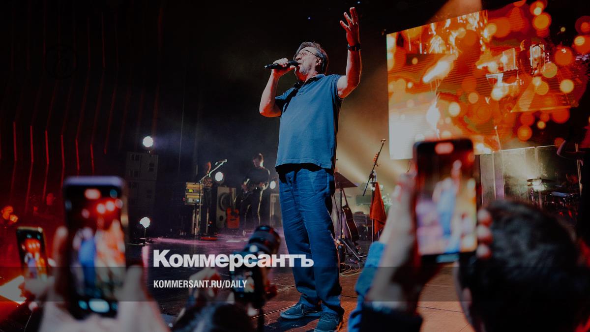 report from Yuri Shevchuk's concert in Belgrade