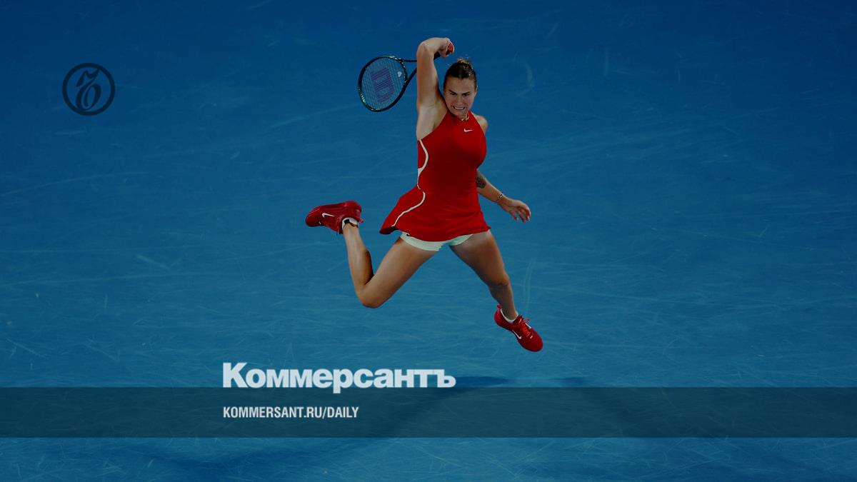 Aryna Sabalenka and Zheng Qingwen will play in the Australian Open final
