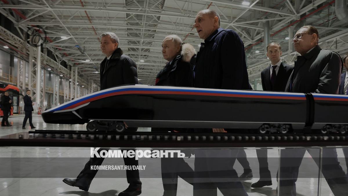 Trains on the Moscow-St. Petersburg high-speed line will run at a frequency of 10–15 minutes