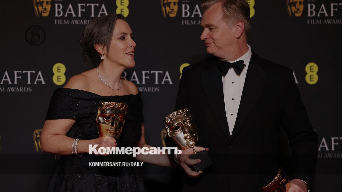 Christopher Nolan's Oppenheimer wins seven out of fourteen BAFTA awards