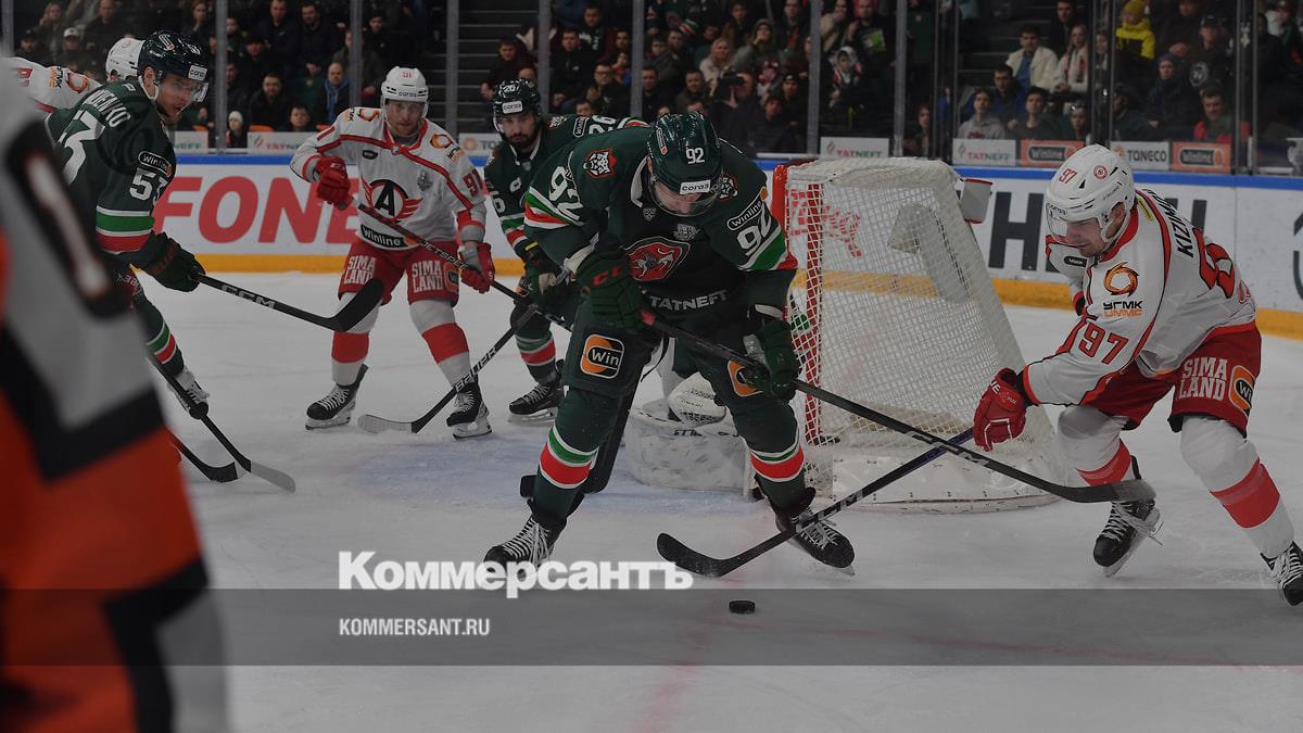 CSKA and Ak Bars were eliminated after the opening round of the play-offs
