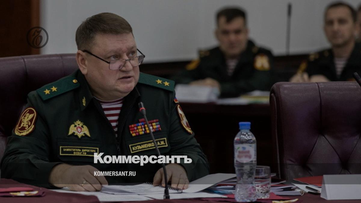 Khinshtein announced the reappointment of Kuzmenkov as Deputy Director of the Russian Guard