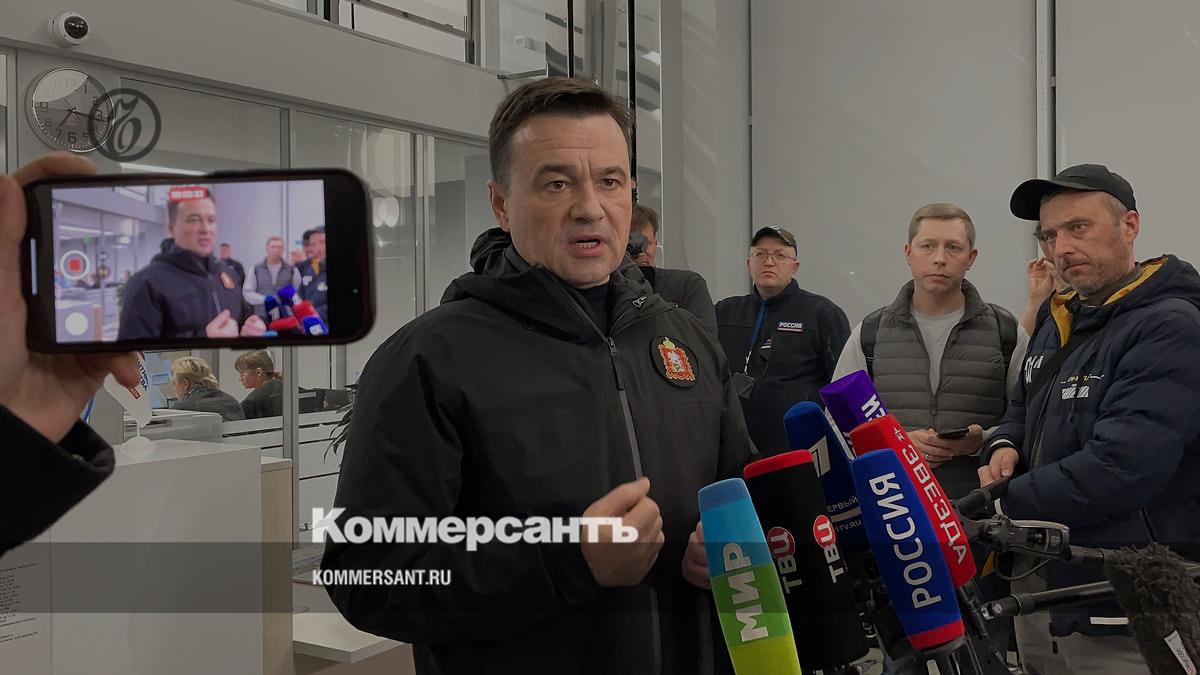 Vorobyov announced the completion of the rescue operation at Crocus - Kommersant