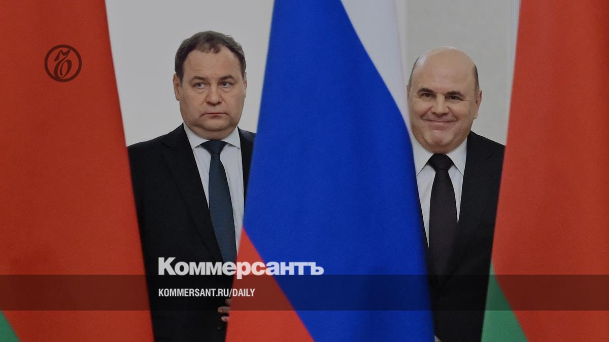 The prime ministers of Russia and Belarus discussed integration routes