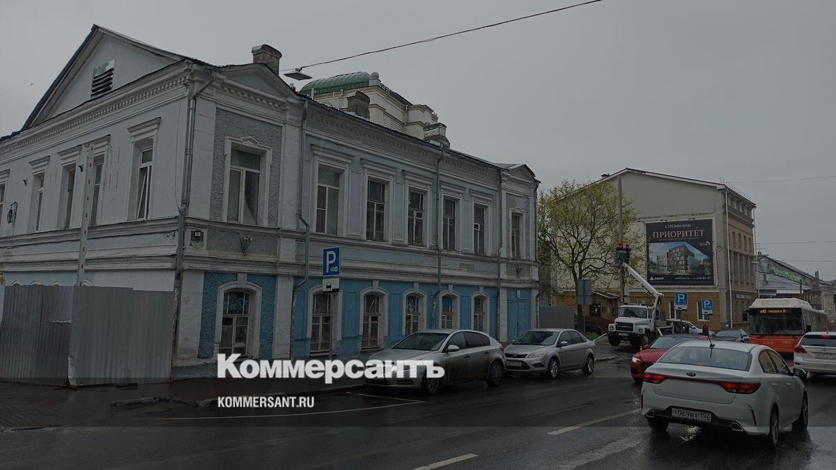 Дмитрий Солодкий реконструирует старинный дом на улице Алексеевской под  отель – Коммерсантъ Нижний Новгород