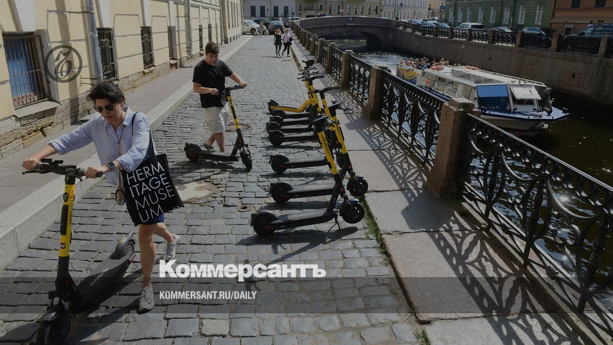 В Санкт-Петербурге усилился контроль за электросамокатами и другими СИМ