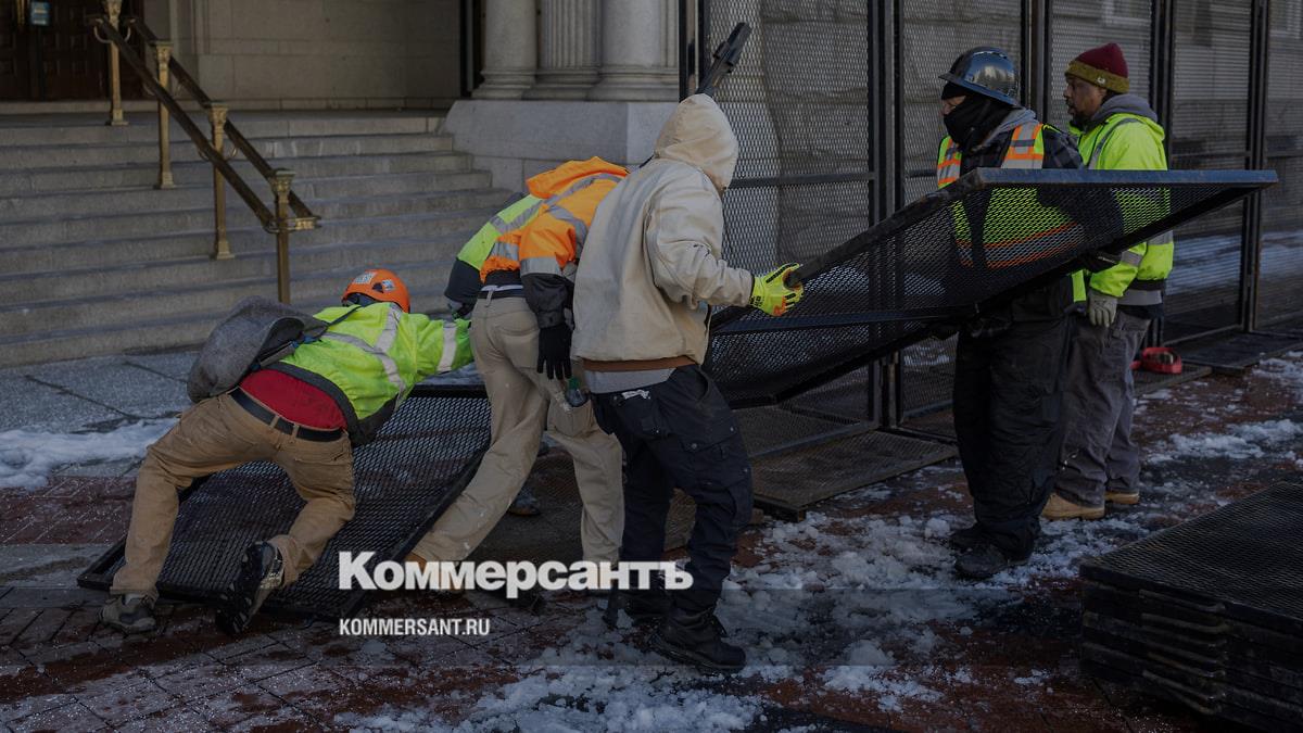 В Вашингтоне усилили меры безопасности перед инаугурацией Трампа