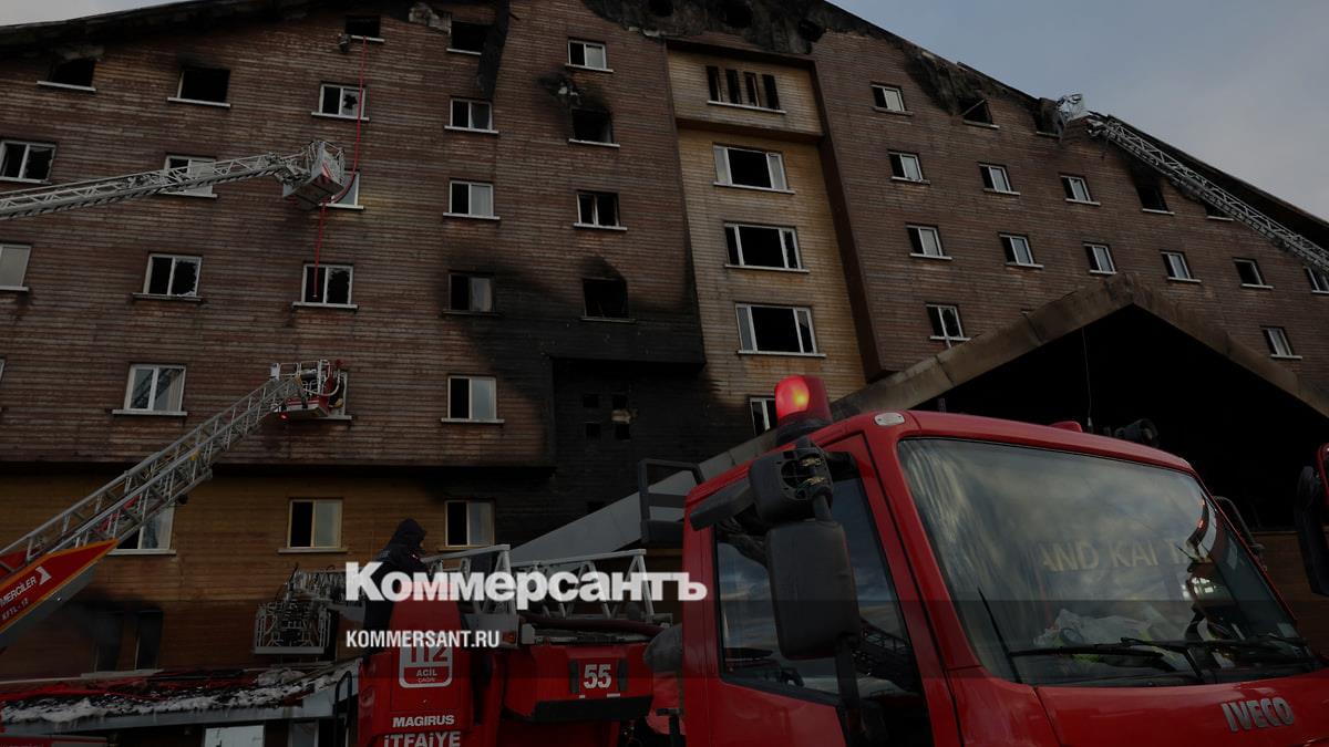 В Турции продолжаются аресты по делу о пожаре в отеле Grand Kartal