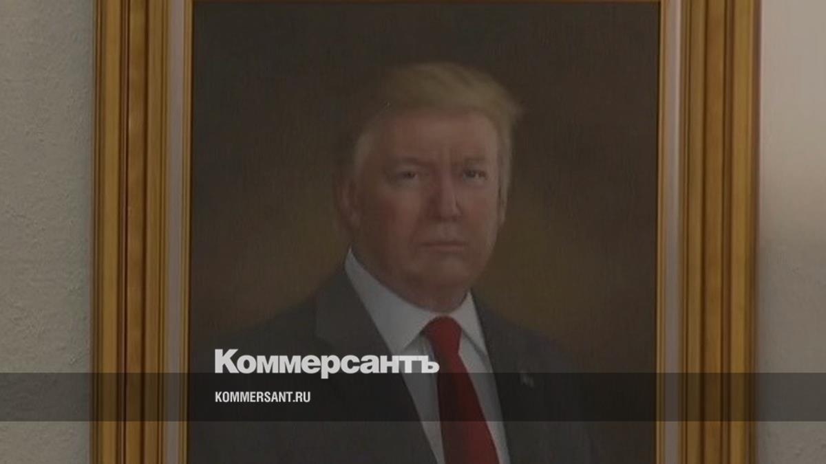 Трамп остался недоволен своим портретом в Колорадо