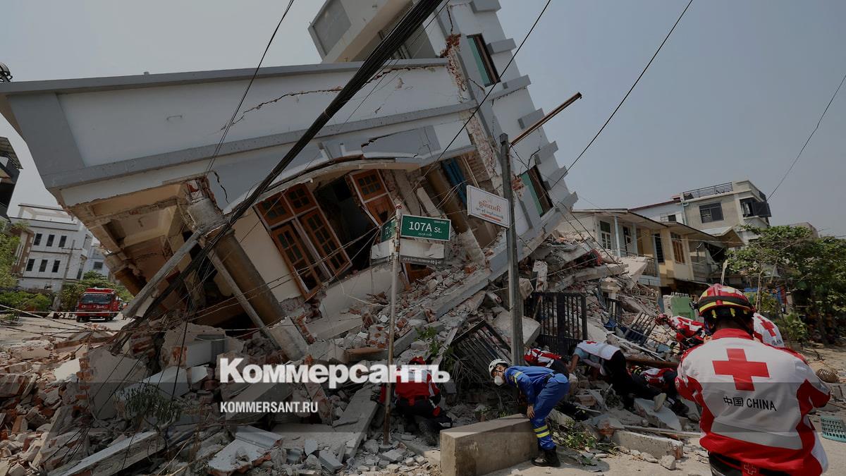 Число жертв землетрясения в Мьянме превысило 3300 человек