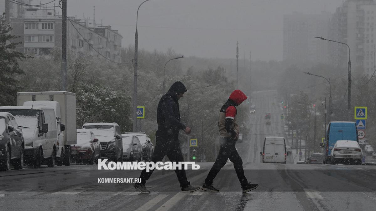 Москвичей предупредили о возможных задержках транспорта из-за снегопада