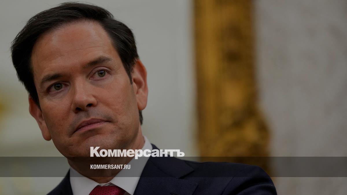 Рубио не будет участвовать в переговорах России и Украины 16 мая