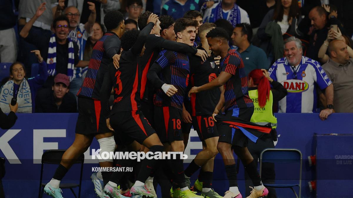 «Барселона» в 28-й раз стала чемпионом Испании по футболу