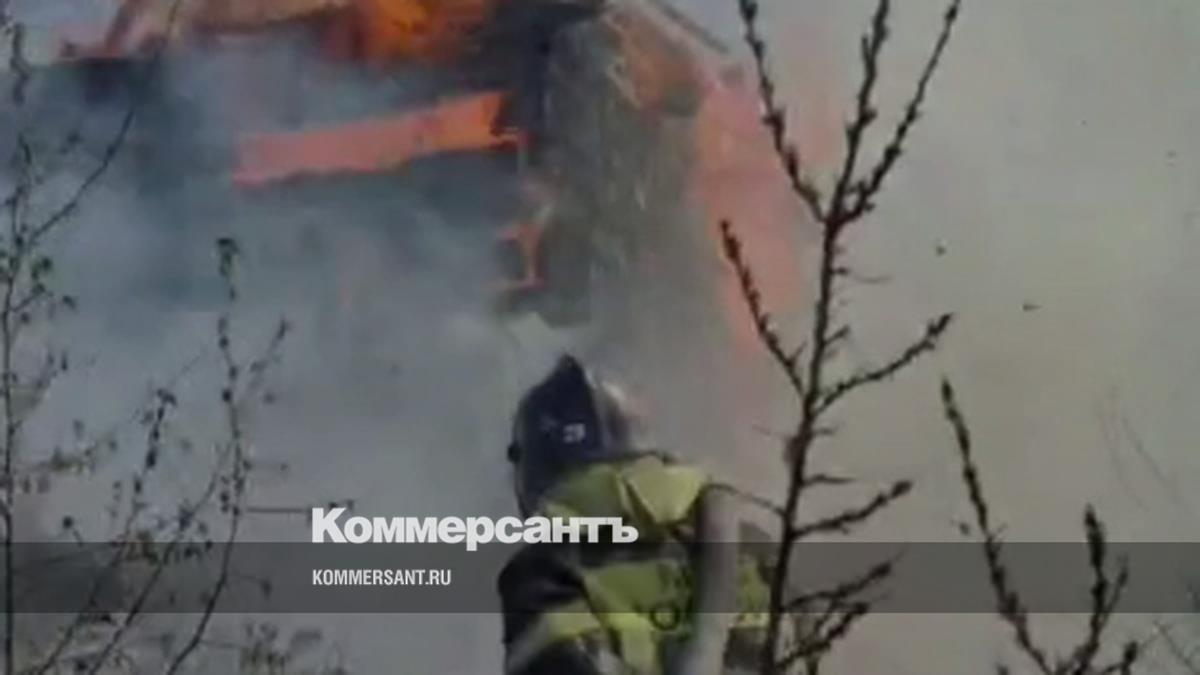 В Братске 9 дачных домов сгорели из-за случайных искр
