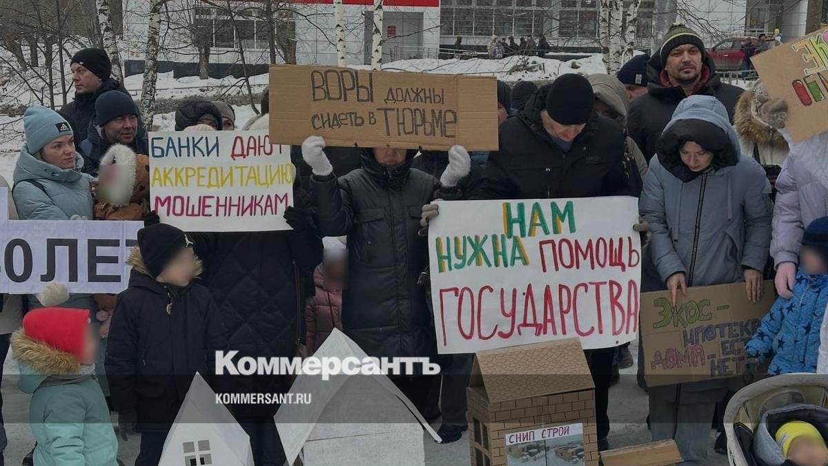 Пострадавшие от застройщиков частных домов вновь выйдут на митинг в Ижевске