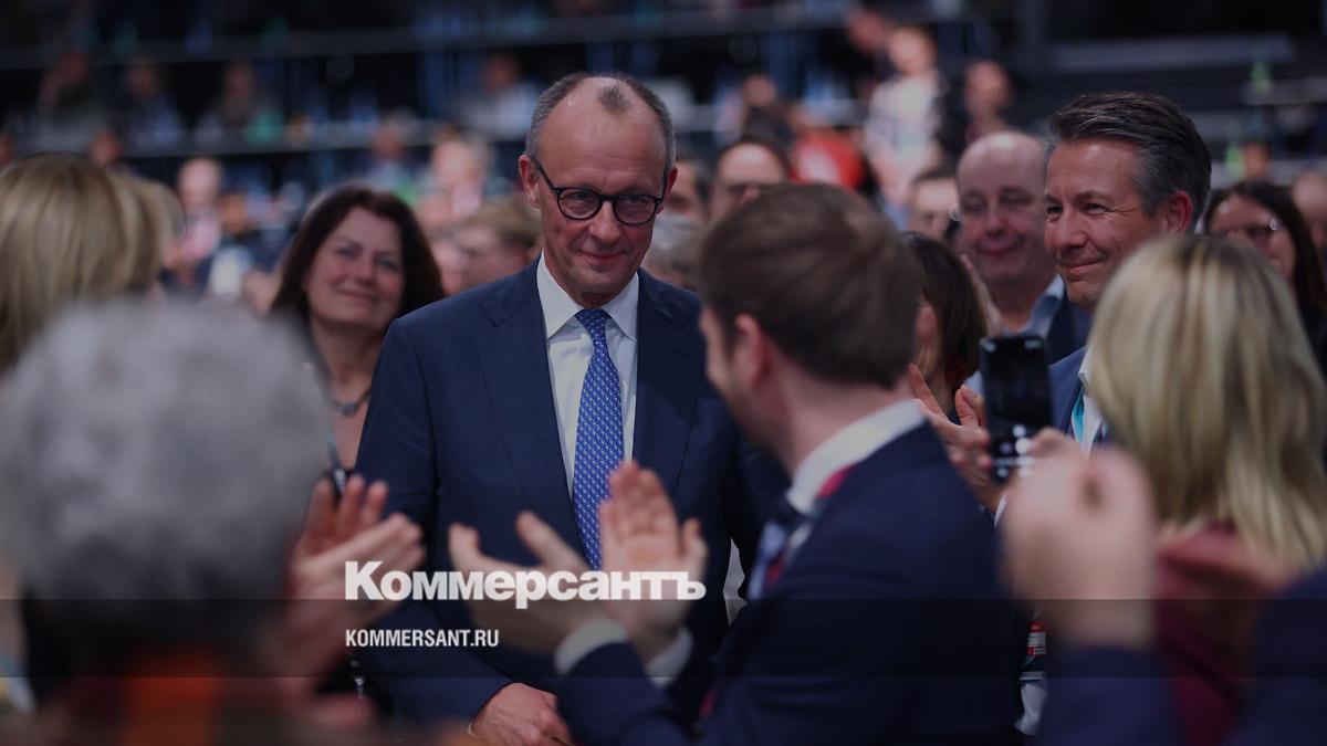 Мерц переизбран председателем ХДС