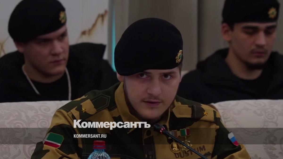 Кадыров опубликовал видео первого выступления его сына Адама после слухов о ДТП