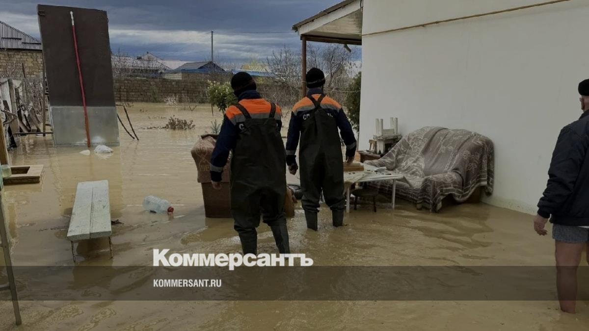 В Дагестане из-за наводнения эвакуированы жители почти 500 домов