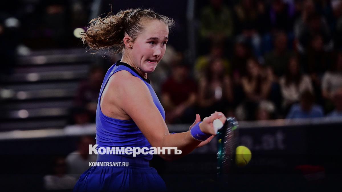 Мирра Андреева пробилась в полуфинал турнира категории WTA-500 в Линце