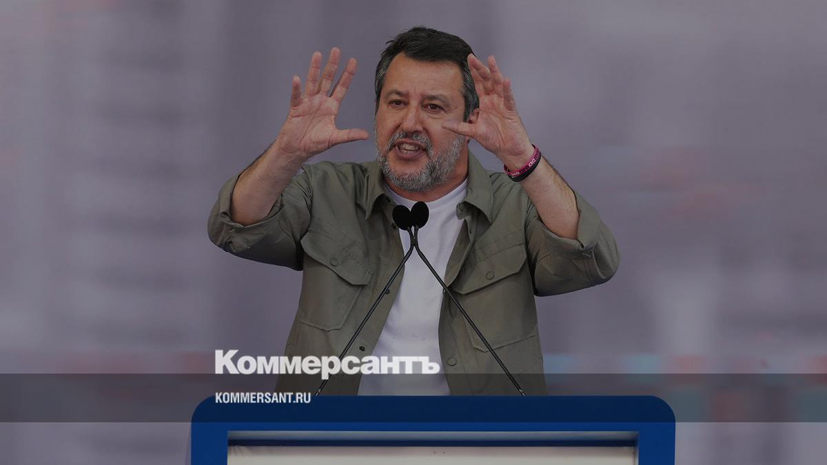 Вице-премьер Италии Сальвини призвал вернуться к закупкам газа из РФ
