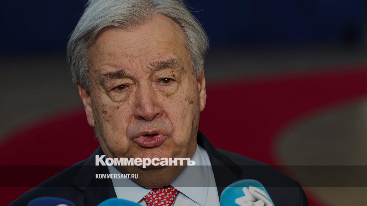 Генсек ООН осудил нападение на миротворцев ООН в Ливане