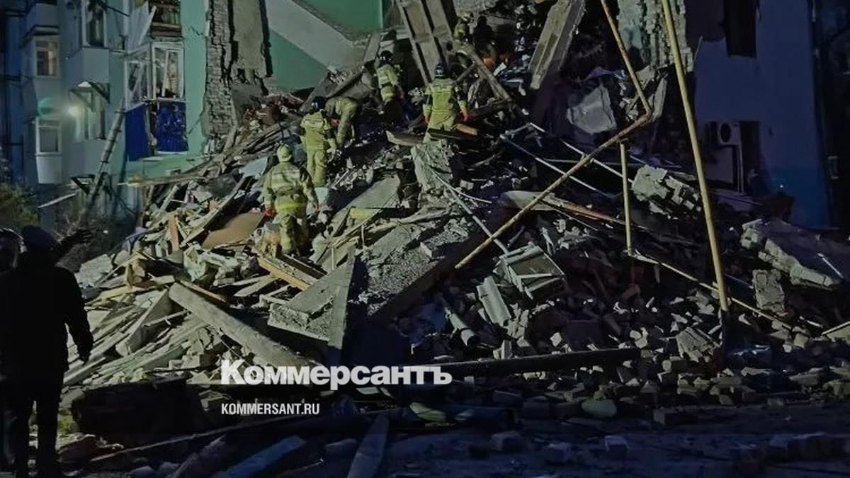 Подъезд жилого дома обрушился в Сызрани в результате атаки БПЛА