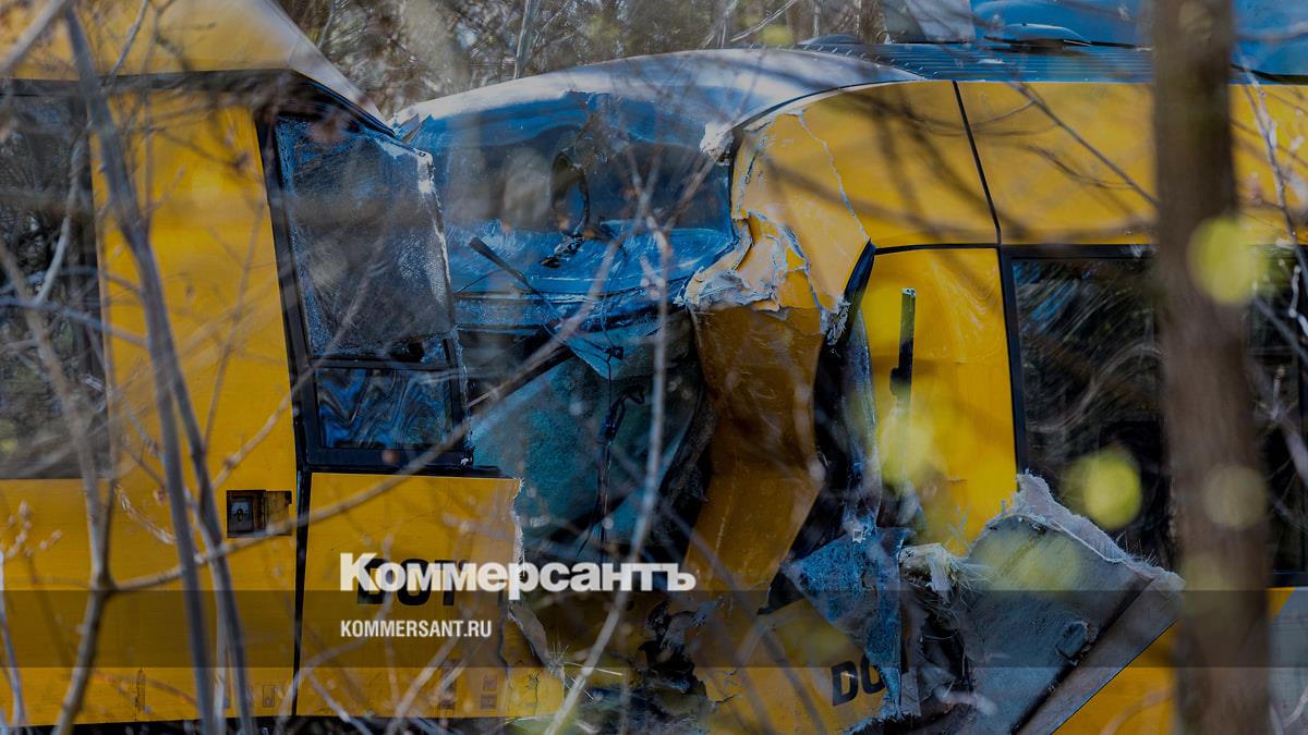 В Дании столкнулись два поезда