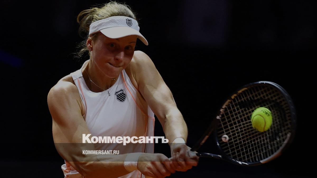 Теннисистка Самсонова вышла в третий круг турнира в Мадриде