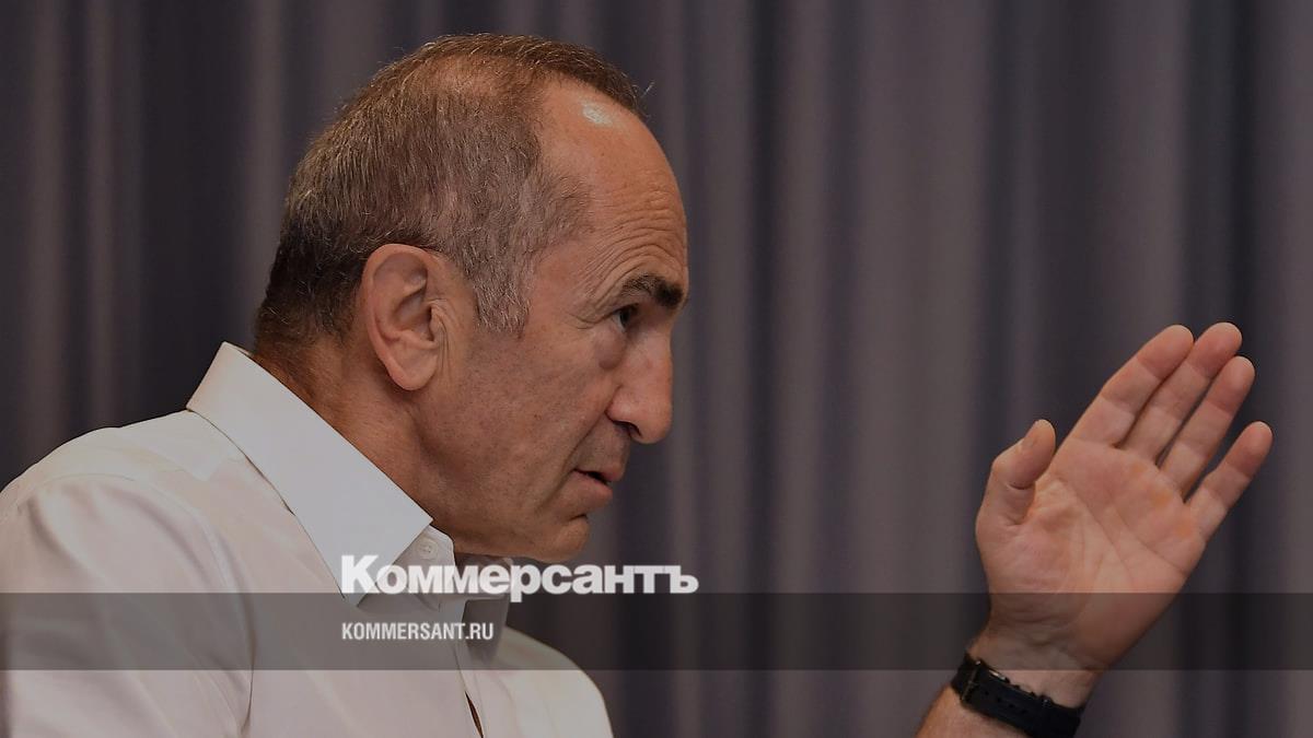 Соперник Пашиняна Кочарян заявил о «точке невозврата» в отношениях с Россией