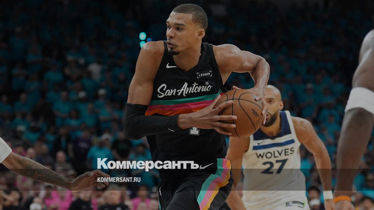 Вембаньяма установил рекорд НБА по числу блокшотов в матче play-off