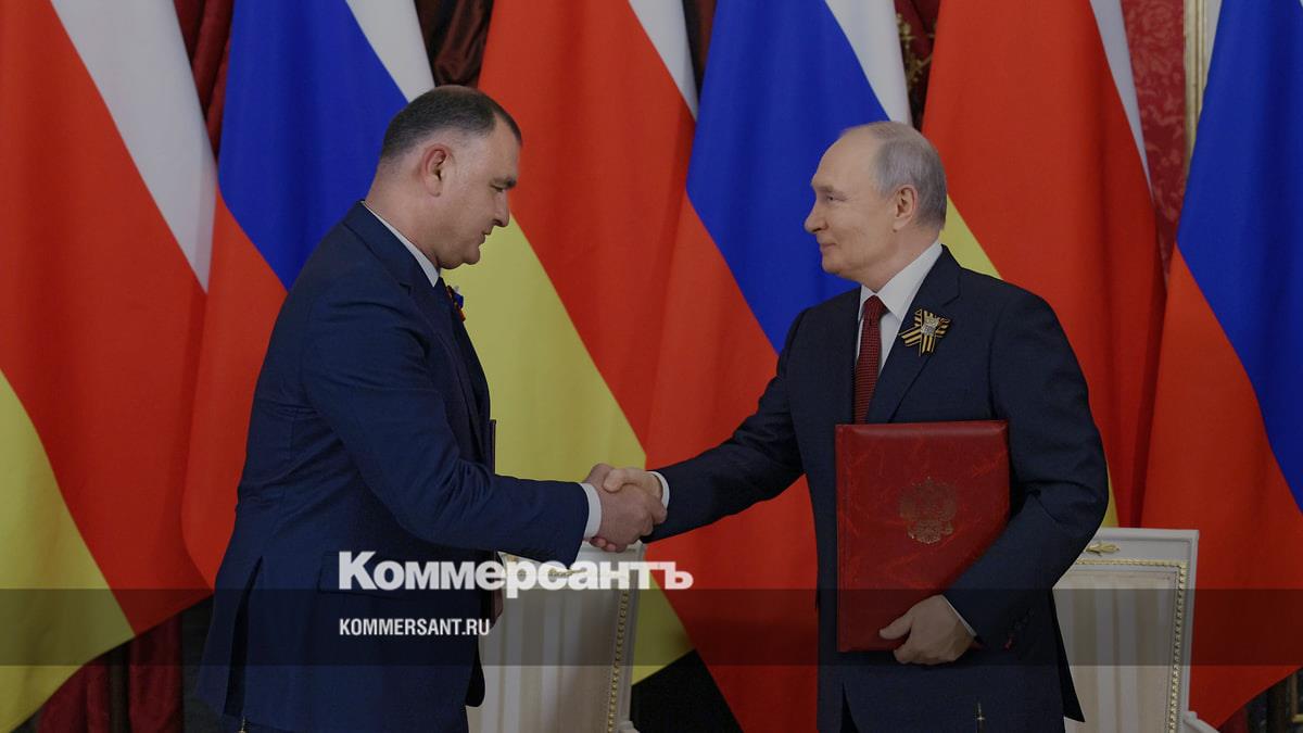 Путин внес в Госдуму законопроект о ратификации договора с Южной Осетией