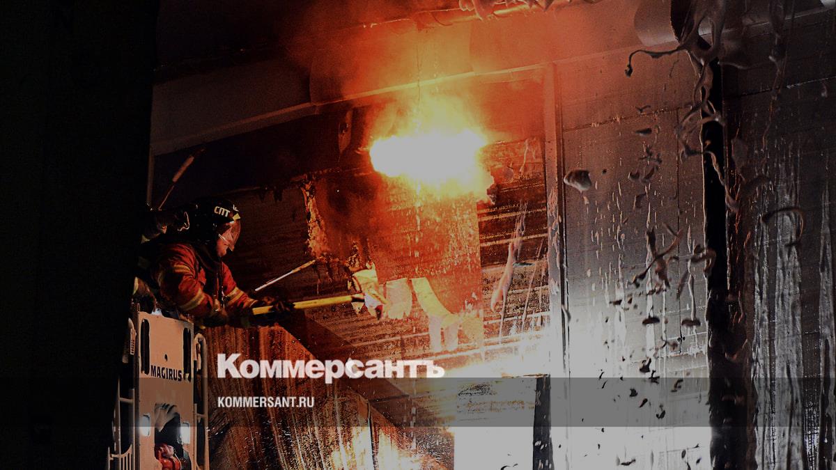 В Москве потушили пожар у «Кремля в Измайлово»