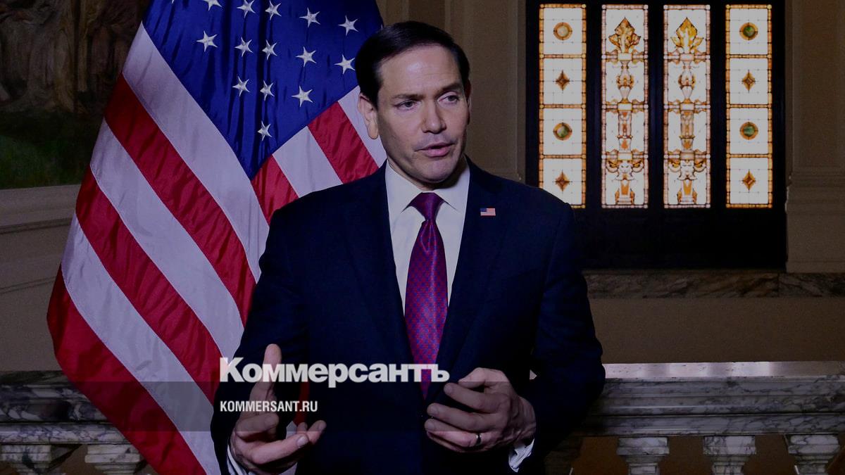 Рубио назвал Китай главным геополитическим соперником США