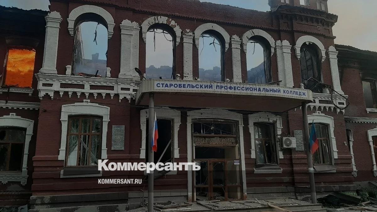 Более 30 человек пострадали при ударе ВСУ по колледжу в Старобельске в ЛНР