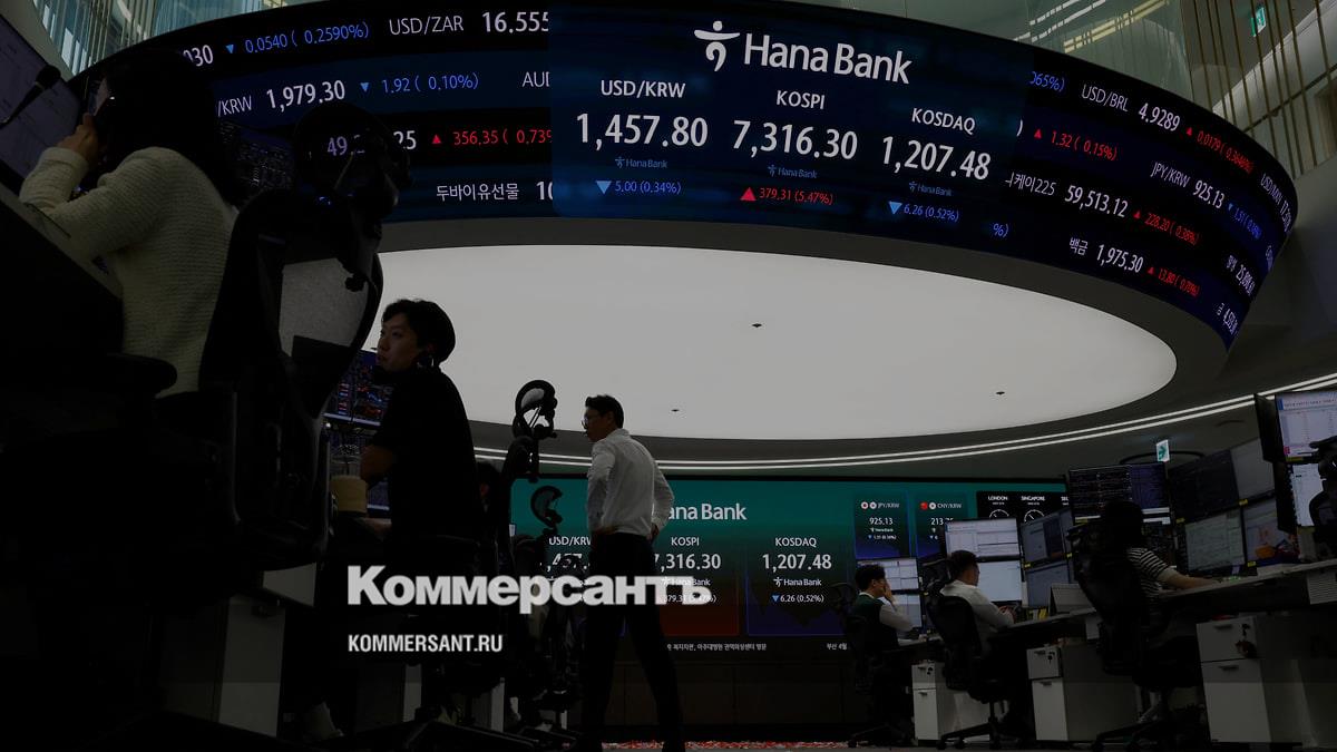 Bloomberg: Южная Корея стала шестым по размеру фондовым рынком мира