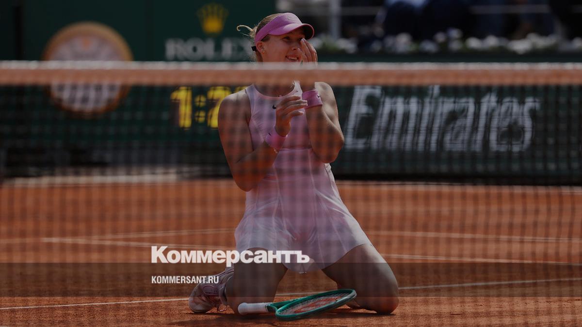 Мирра Андреева выиграла Roland Garros