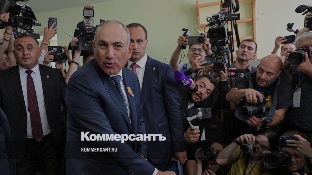 Партия Пашиняна побеждает на выборах в Армении с 49,81% голо
