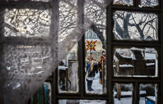 Январь. Белоруссия. Рождественские колядные гулянья в деревне Сторожовцы