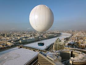 Тестовый полет аэролифта