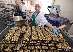 Презентация новой продукции к ЧМ 2018. Производство чак чака