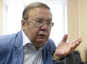 Научный руководитель Центра мониторинга качества образования Института образования Национального  исследовательского университета 'Высшая школа экономики' (НИУ ВШЭ), академик Российской академии образования (РАО) Виктор Болотов во время интервью