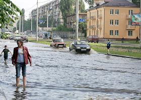 Киев после дождя (городские съемки)