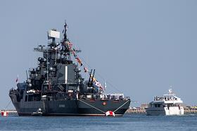 Военно-морской парад в честь Дня военно-морского флота РФ в Калининграде