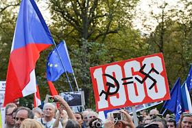 В Праге прошел шествие в честь 50 годовщины событий 1968 года