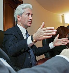 Пресс-конференция руководства банка 'Надра'