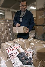 Журнал 'Forbes' (Форбс) за декабрь 2006 года (Елена Батурина на обложке)