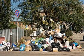 Не вывоз мусора с мусорных площадок в Челябинске