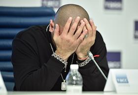 Пресс-конференция, посвященная ситуации вокруг отмены концертов рэперов в России, в ТАСС.

В мероприятии приняли участие председатель Молодежного парламента при Госдуме Мария Воропаева, заместитель председателя Ассоциации молодых парламентариев РФ Александр Солонкин, рэперы Давид Нуриев (Птаха), Роман Чумаков (Жиган) и Александр Степанов (ST)