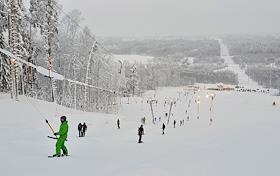 Лыжный курорт 'Красное озеро'