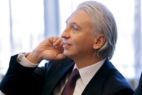 Пресс-конференция​ председателя Правления,​ генерального директора ПАО «Газпром нефть»,​ кандидата в президенты Российского футбольного союза​ Дюкова Александра Валерьевича